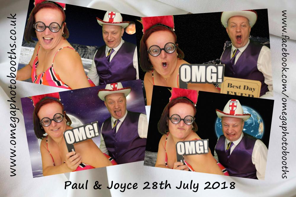 Paul & Joyce's Wedding | View more photos from the event at gallery.omegaphotobooths.co.uk/u/Omega-Photobooths/Paul-Joyces-Wedding